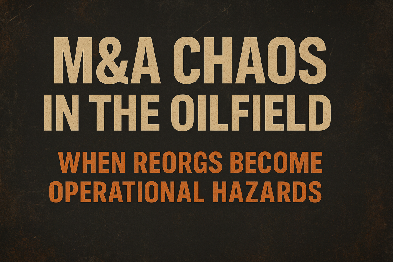 M&A Chaos in the Oilfield